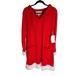 NWT With Love, Derek Cozy Santa, Red/White, Women's 1X